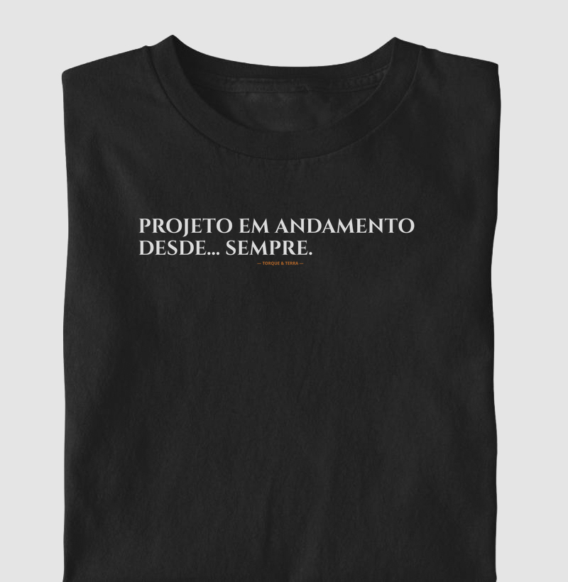 Projeto em andamento