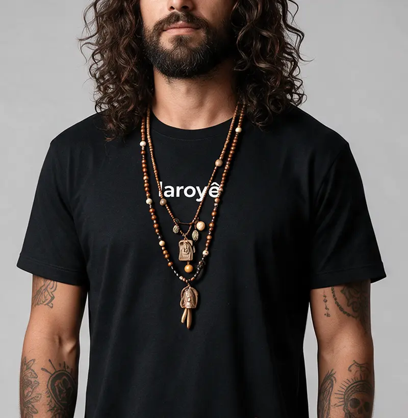 Camiseta Umbanda Laroyê