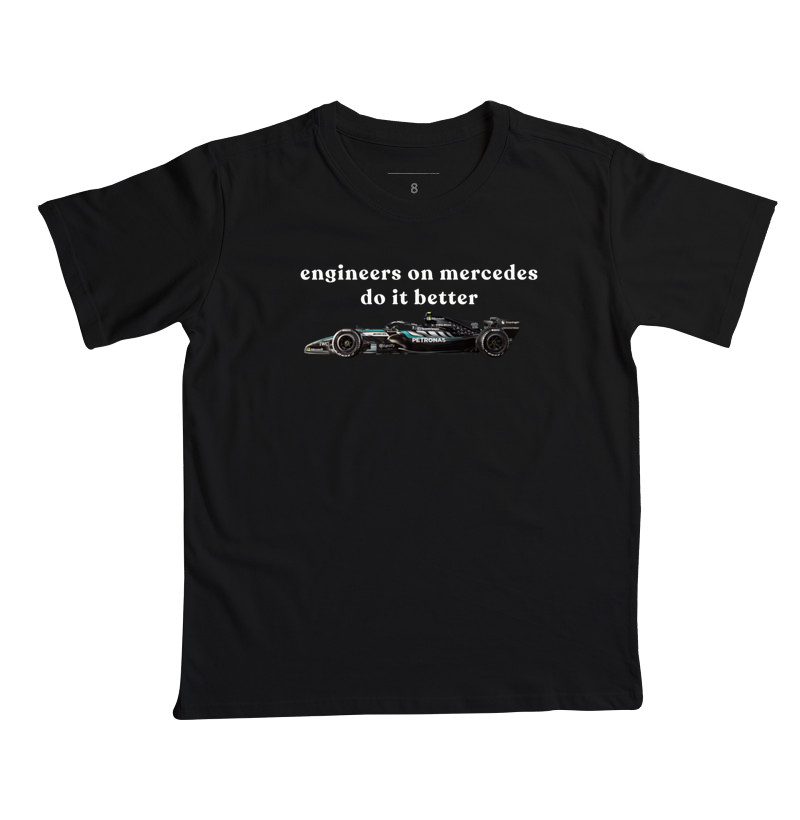 engineers on mercedes - Camiseta Infantil