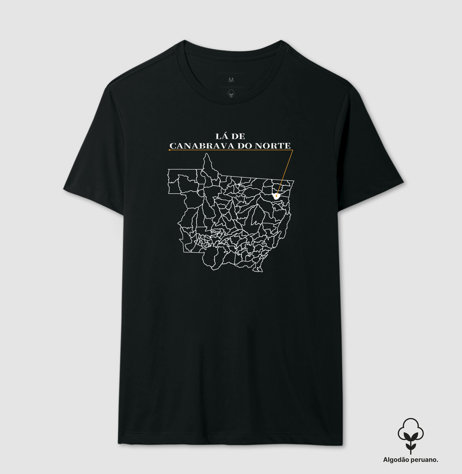 Canabrava do Norte | Origem MT - Camiseta Algodão Peruano