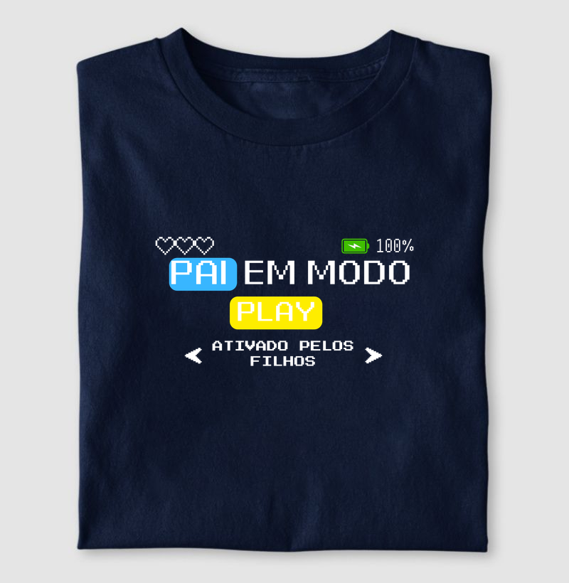 Pai em modo PLAY