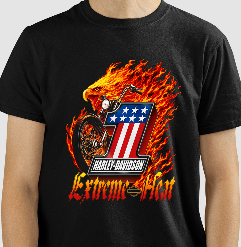 Camiseta Biker Extreme Heat
