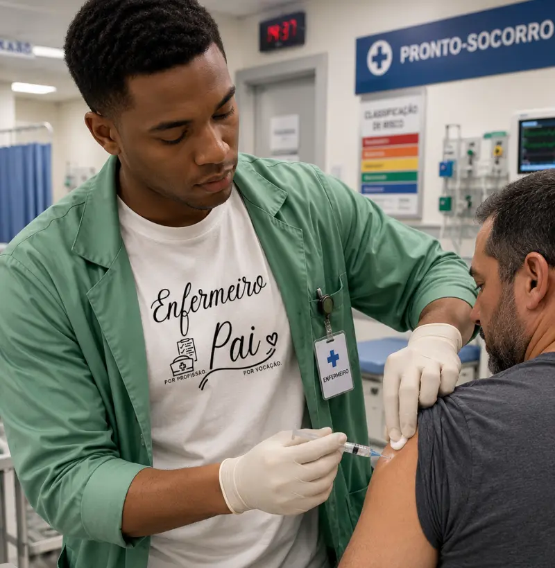 Enfermeiro por profissão, pai por vocação