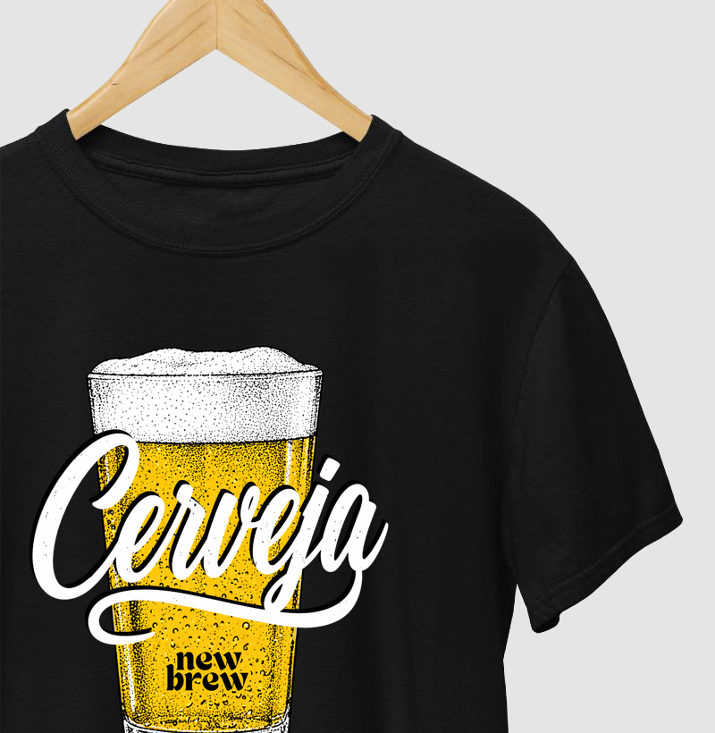 Cerveja - New Brew - Camiseta