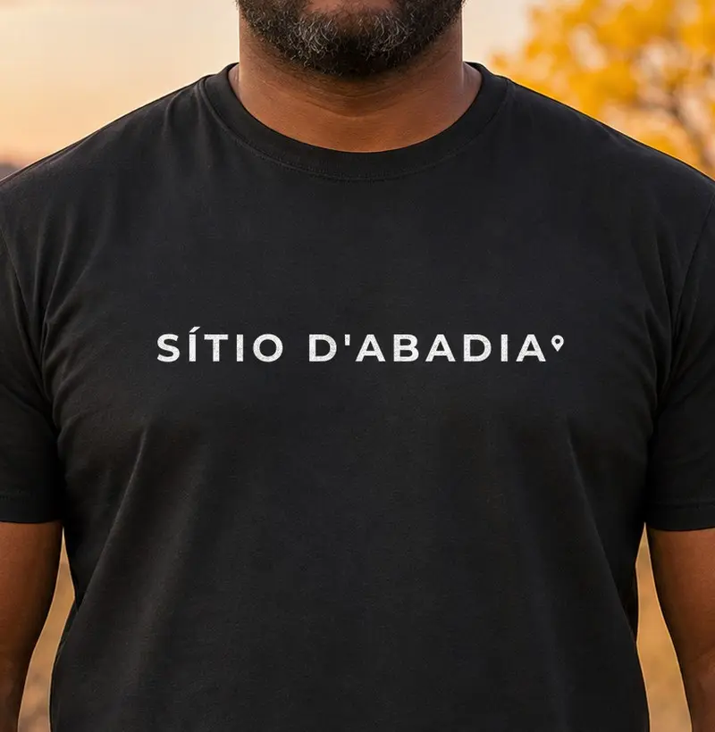 Sítio d'Abadia | Pin GO - Camiseta