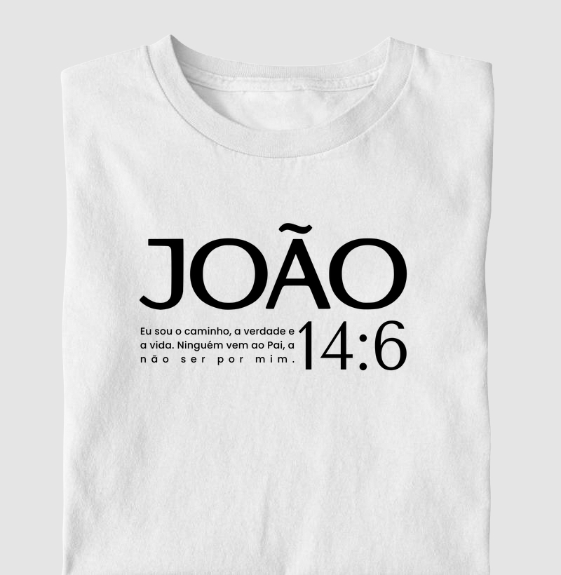 Camiseta Masculina João 14:6