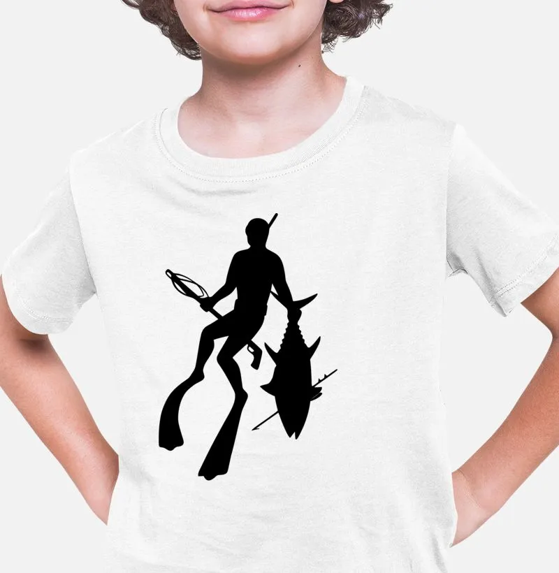 Camisa Infantil Pescador Submarino