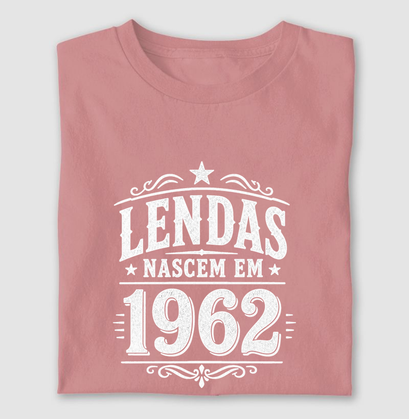 Lendas nascem em 1962