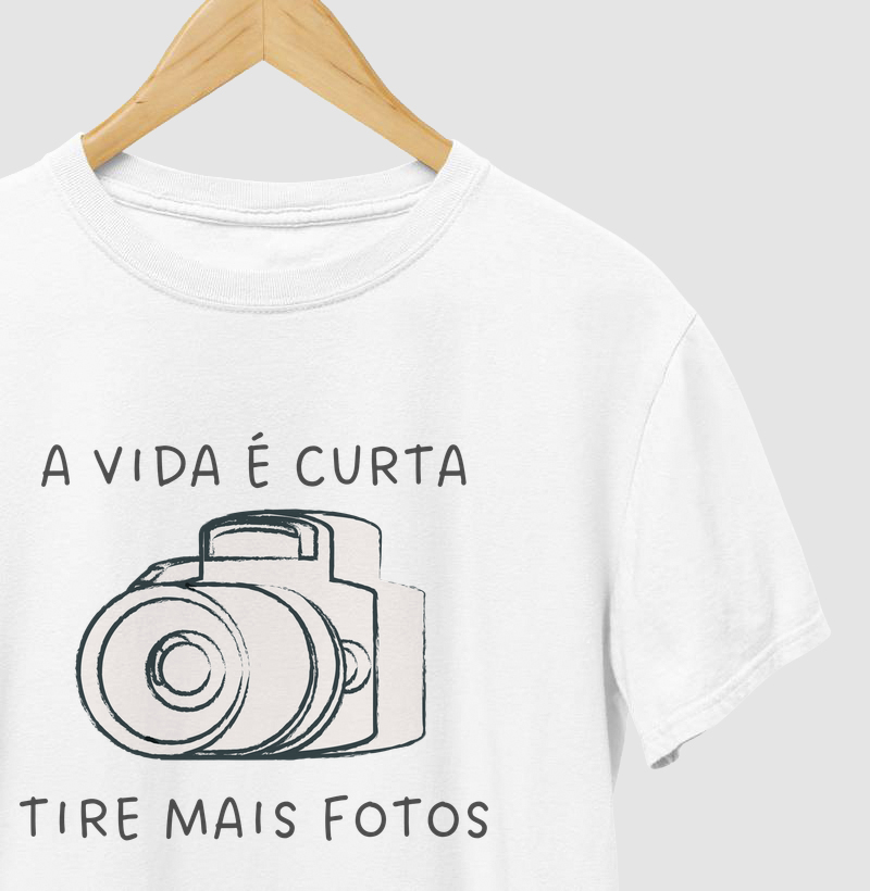 A vida é curta. Tire mais fotos