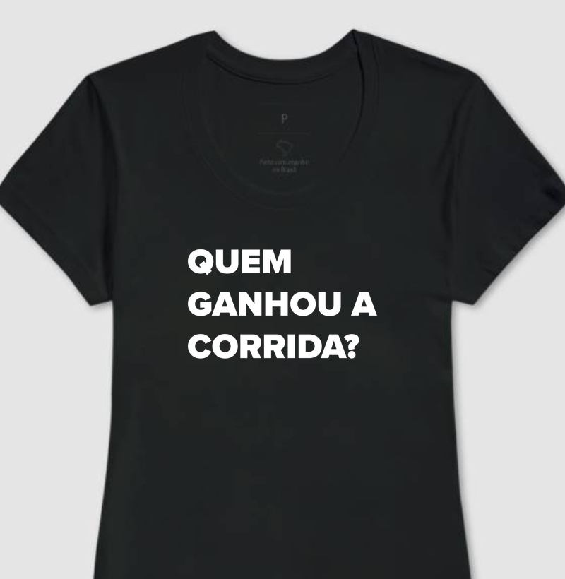 Quem ganhou a corrida?