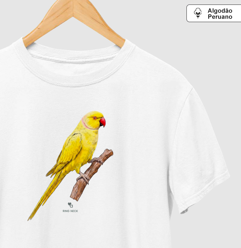 Aves - Ring Neck Lutino - Algodão Peruano