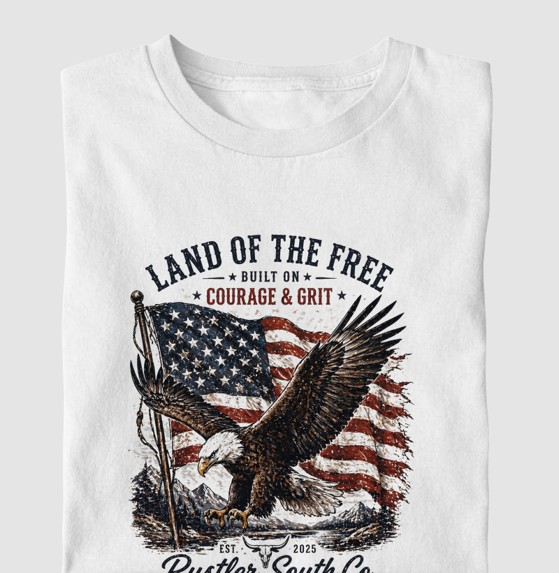 Land of the Free – Eagle & Flag