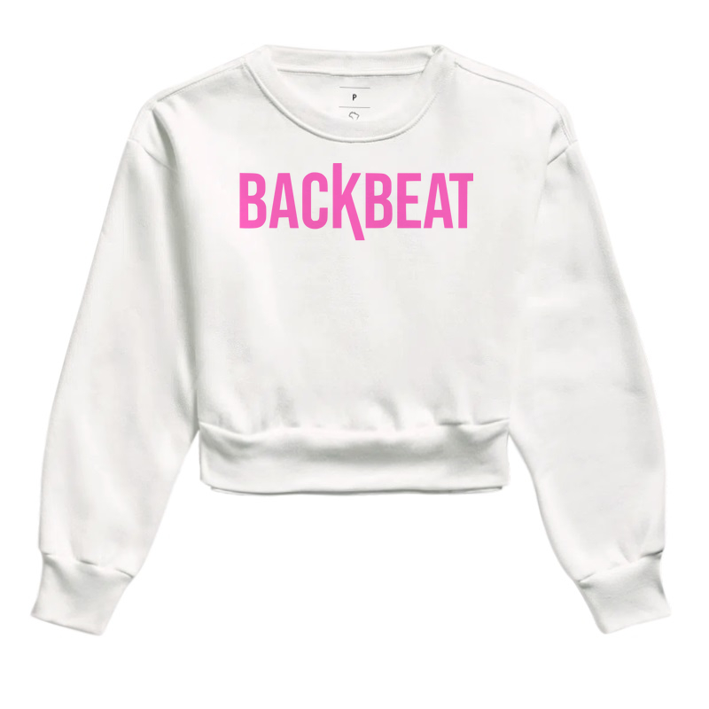 Cropped Backbeat Girl - Off White