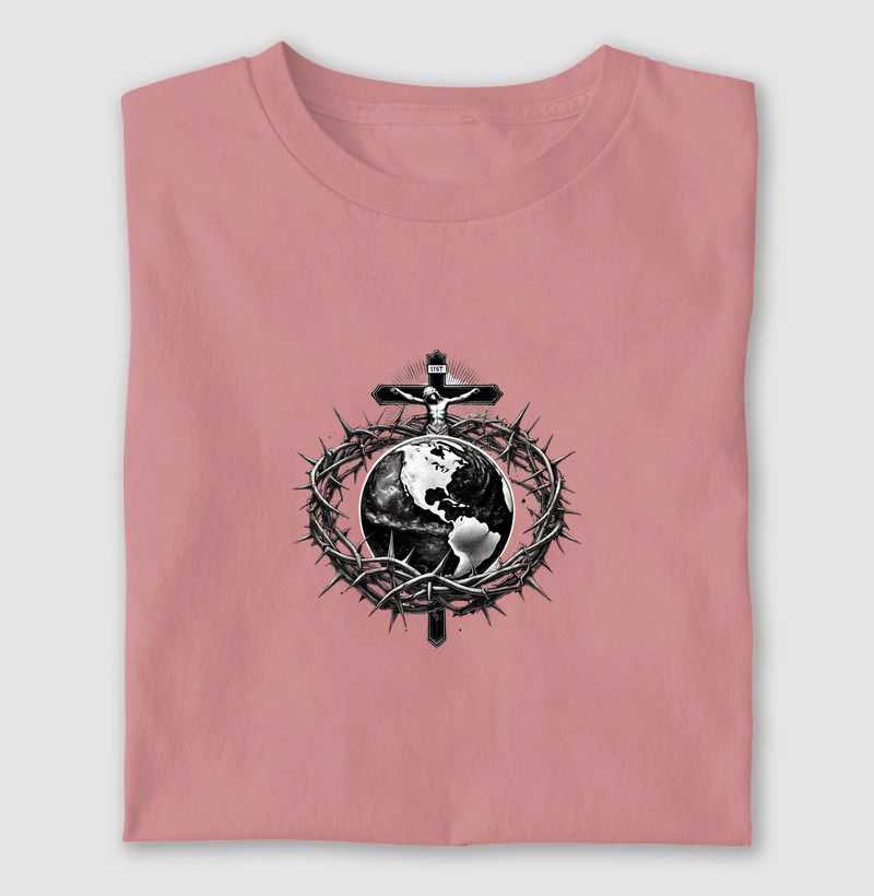 Coroa, crucifixo e globo