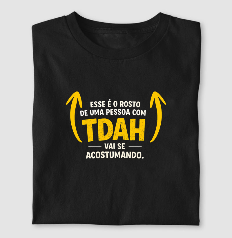 Esse é o rosto de uma pessoa com TDAH