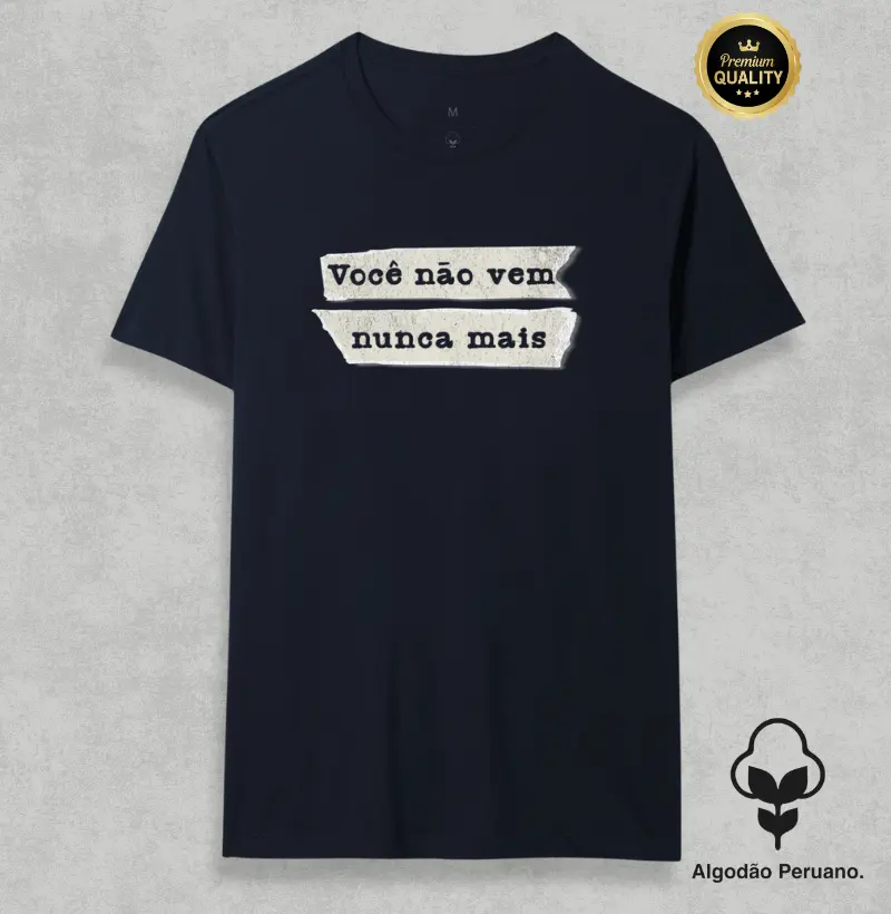 Você não vem nunca mais