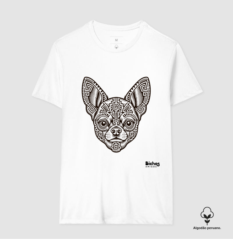 Chihuahua - Camiseta Algodão Peruano