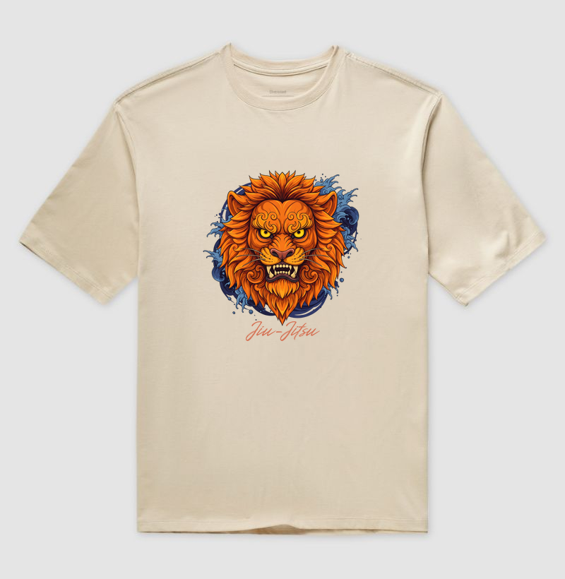 Leão - Jiu-Jitsu - Oversized