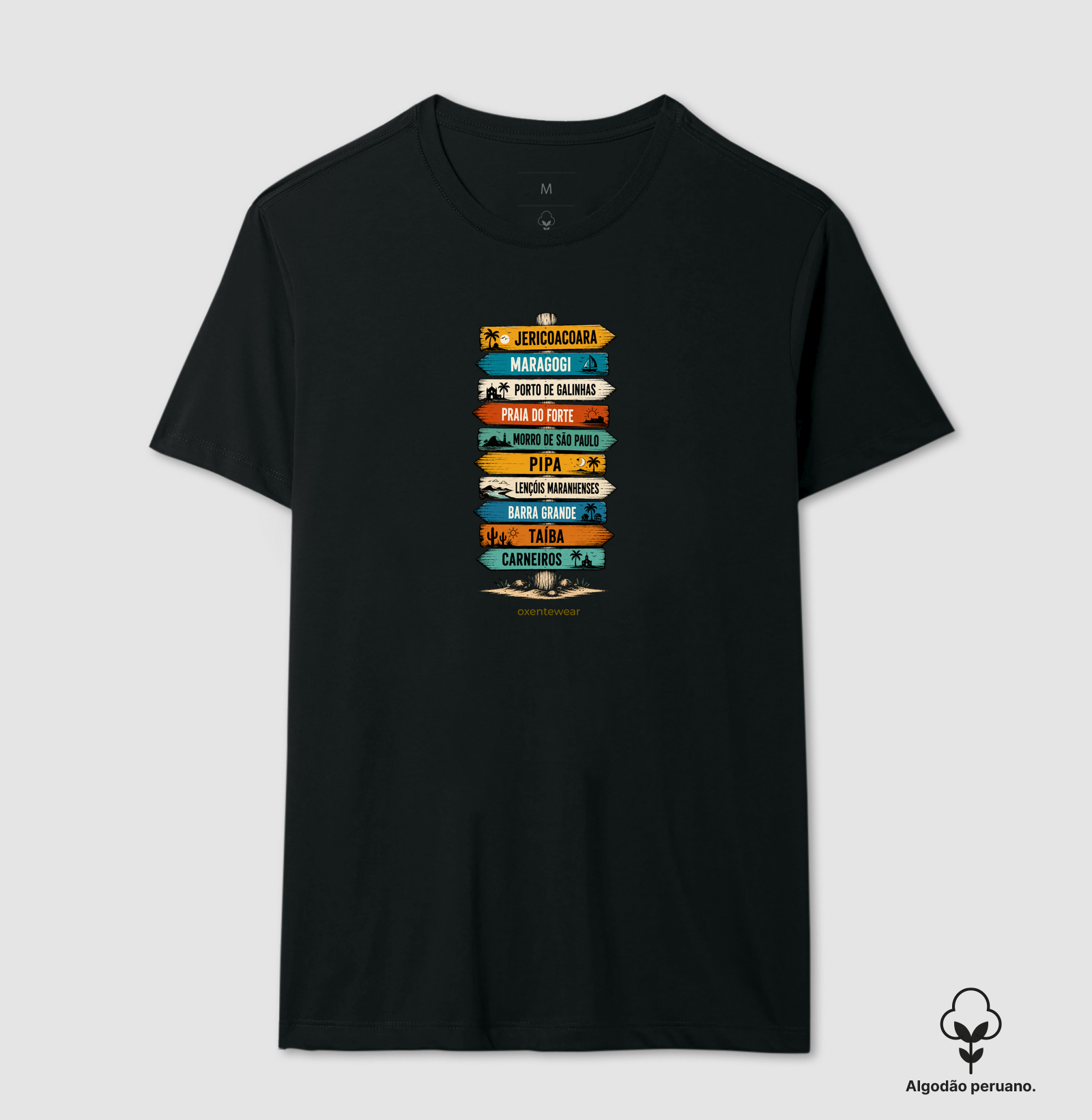 Camiseta Praias do Nordeste (2) | OxenteWear