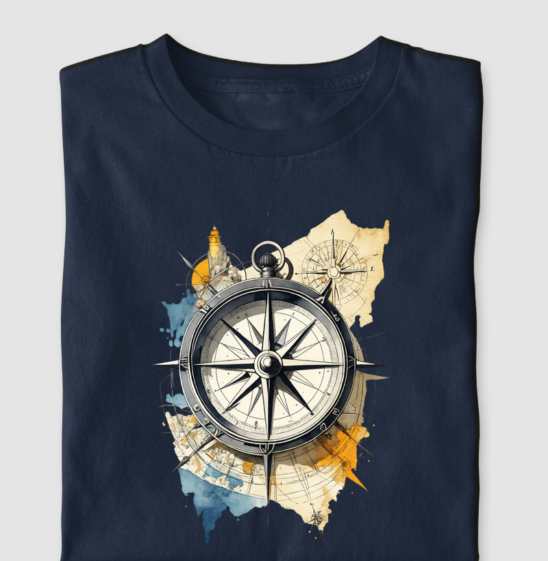 Mapa e Rosa dos Ventos