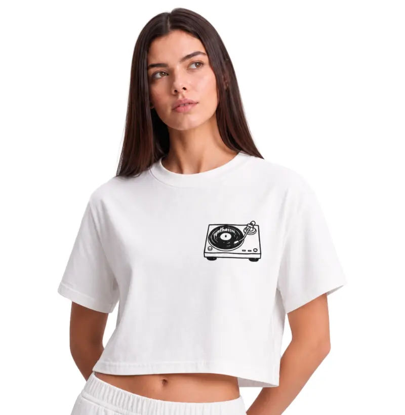 Analog Division — Camiseta Cropped