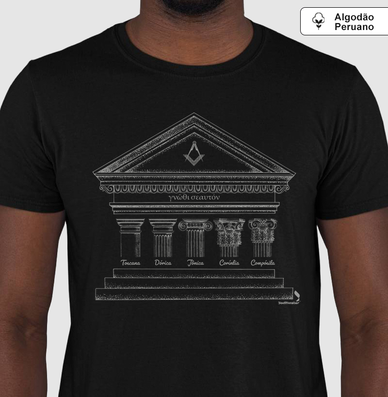 O templo e as 05 Colunas de sustentação