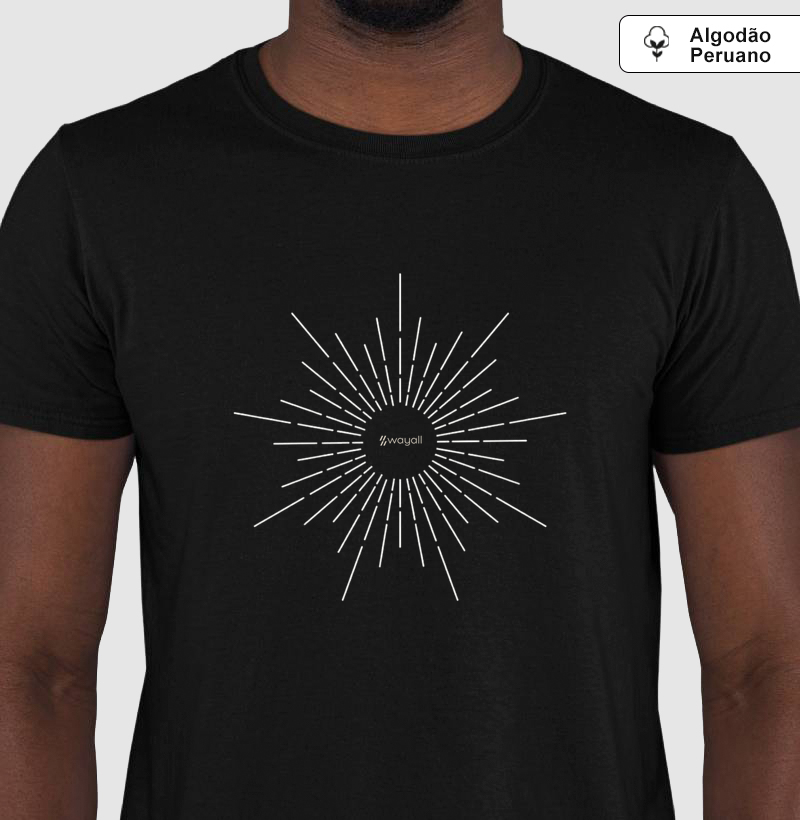 Camiseta WayAll Premium - Aura Monocromática
