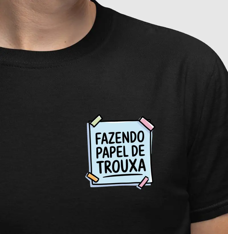 Fazendo Papel de Trouxa (bolso)