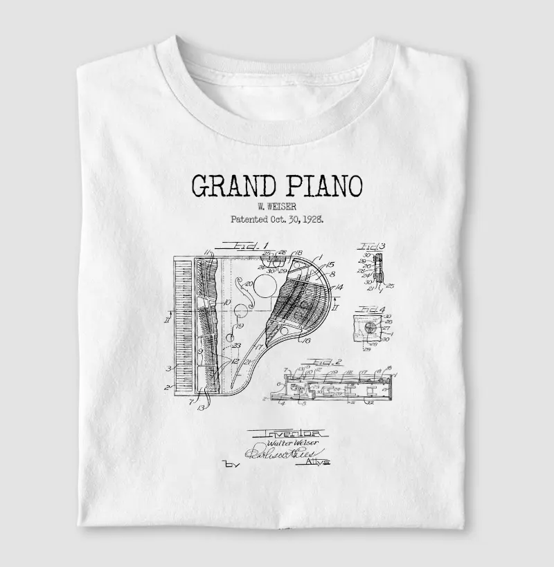 Grand Piano Patent
