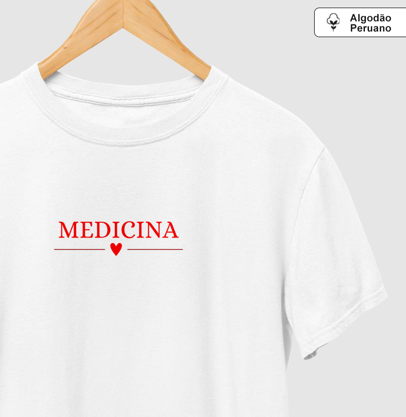 Camiseta Premium Medicina ❤️