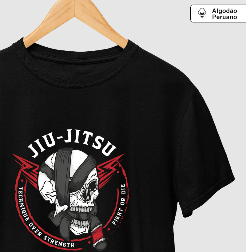 Camiseta Caveira Jiu-Jitsu