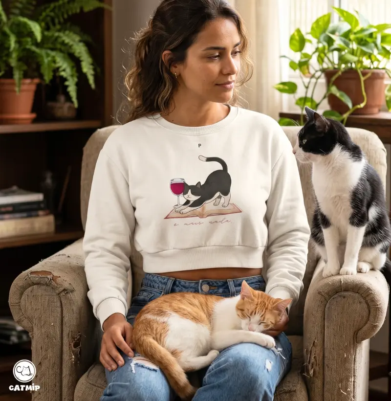 Vinho, Livro e Gatos... e mais nada! 