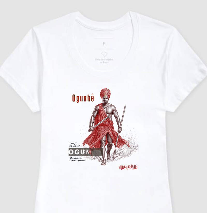 camiseta OGUM iorubá feminina