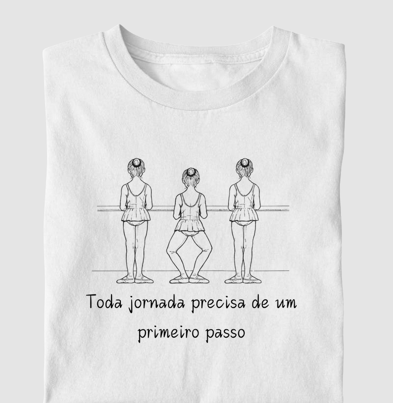 Toda jornada precisa de um primeiro passo