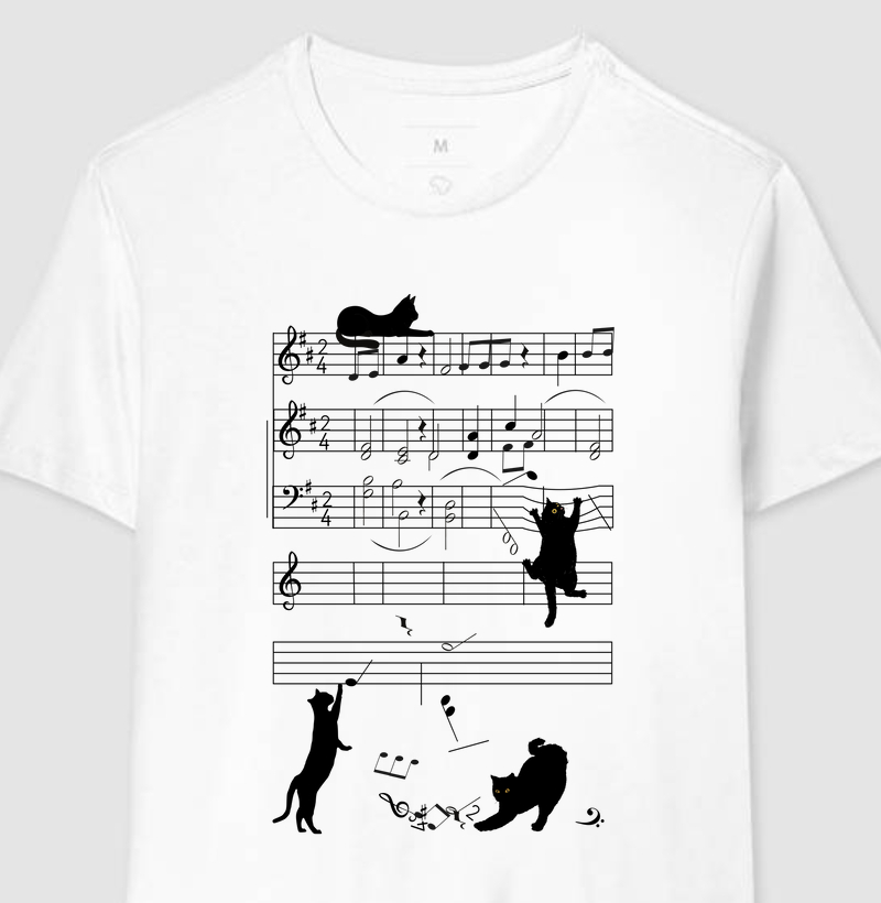 Gato em Partitura