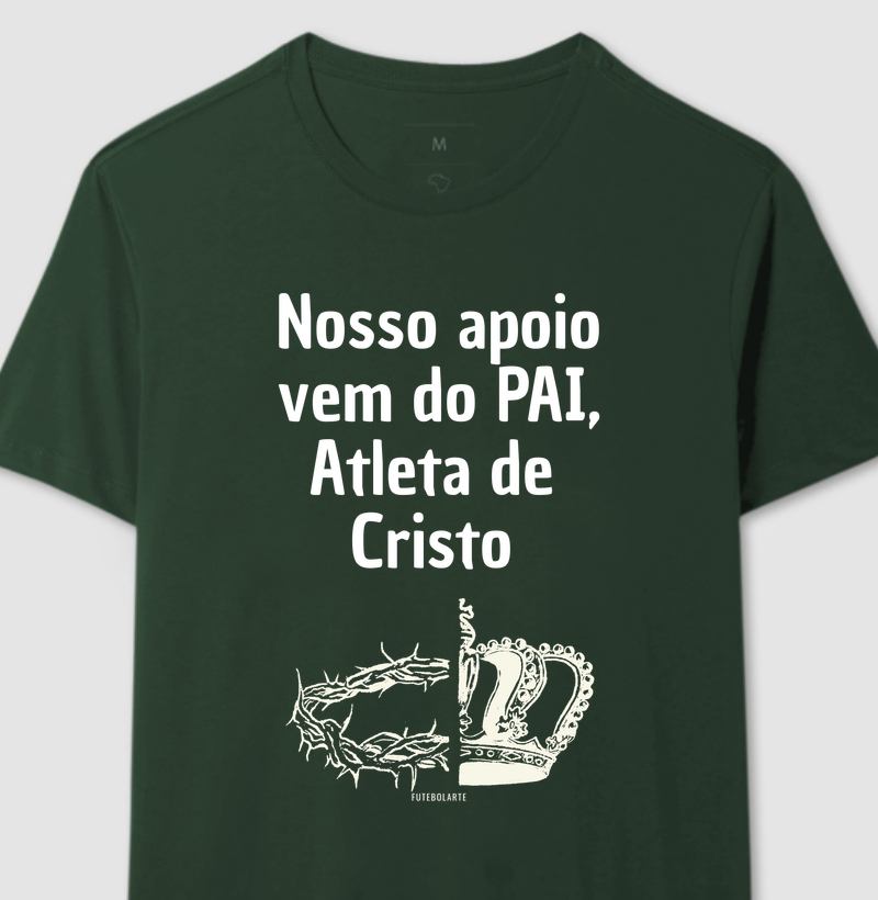Nosso apoio vem do pai, atleta de Cristo