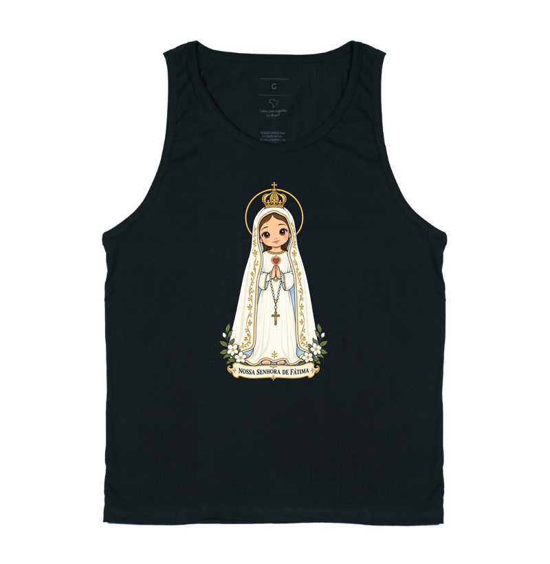 Nossa senhora e Fátima estilo chibi