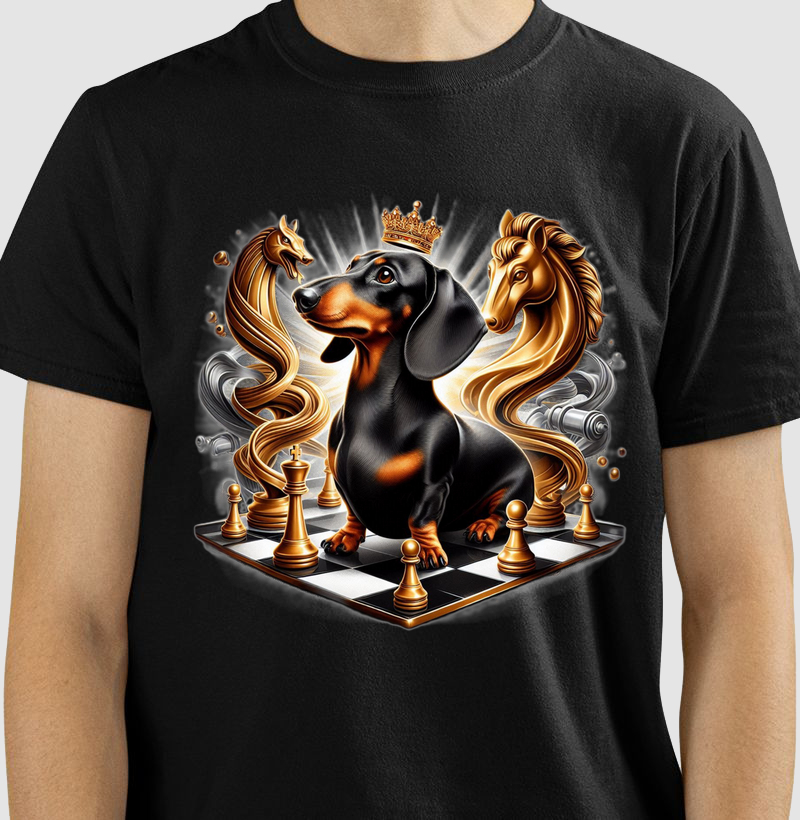 Salsichinha Rei do xadrez - Dachshund