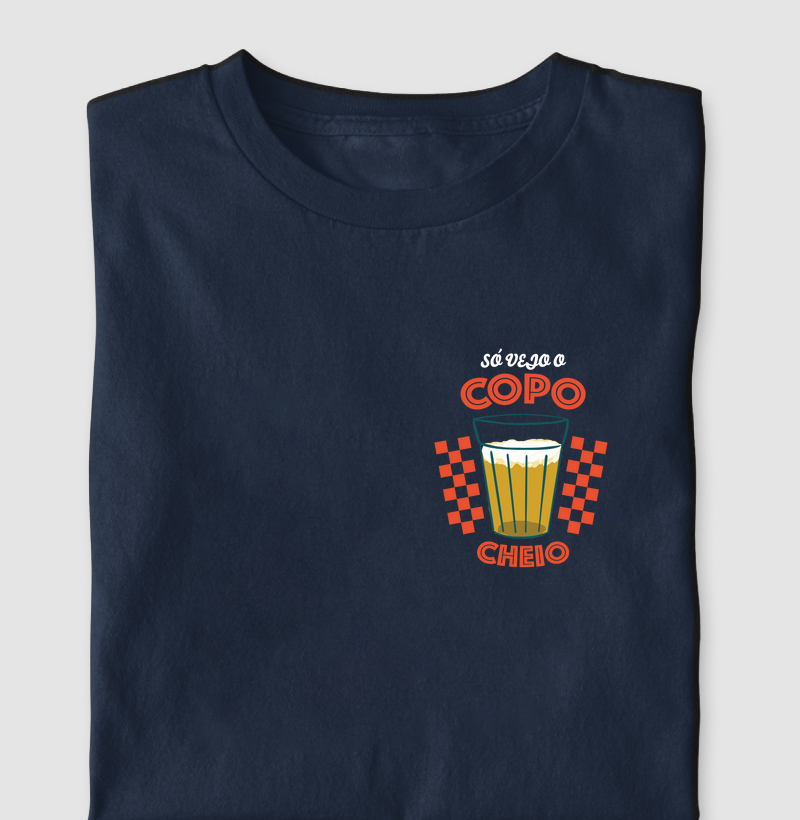 Camiseta Copo Cheio