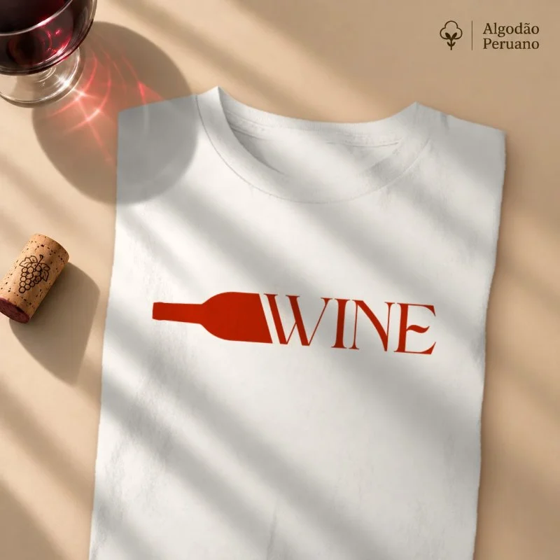 Camiseta Vinho - Wine