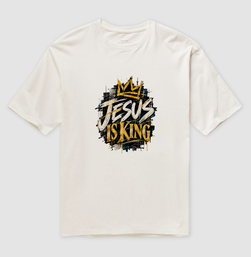 Yeshua Hamashiach - Camiseta Oversized