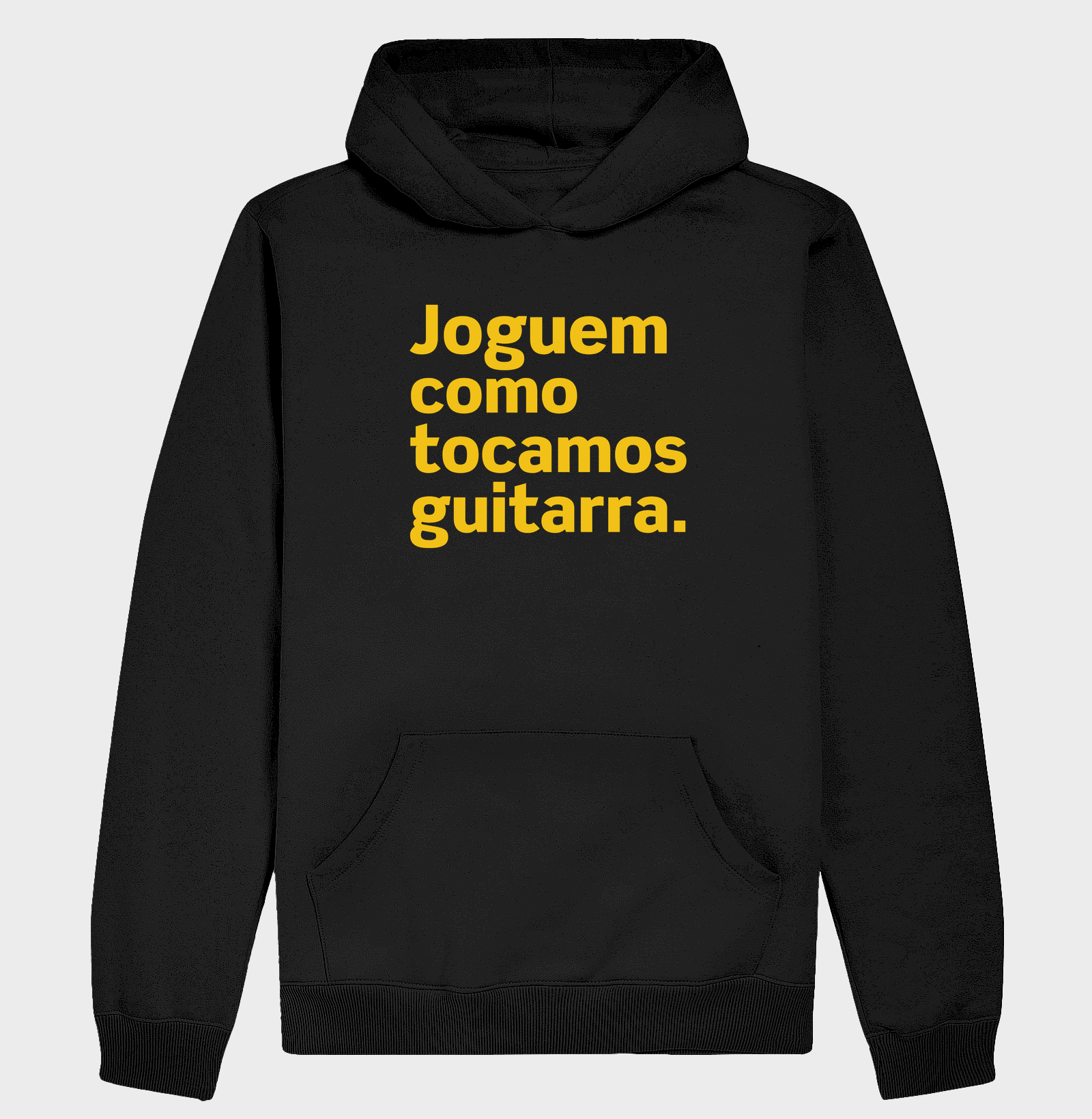 Joguem como tocamos guitarra.