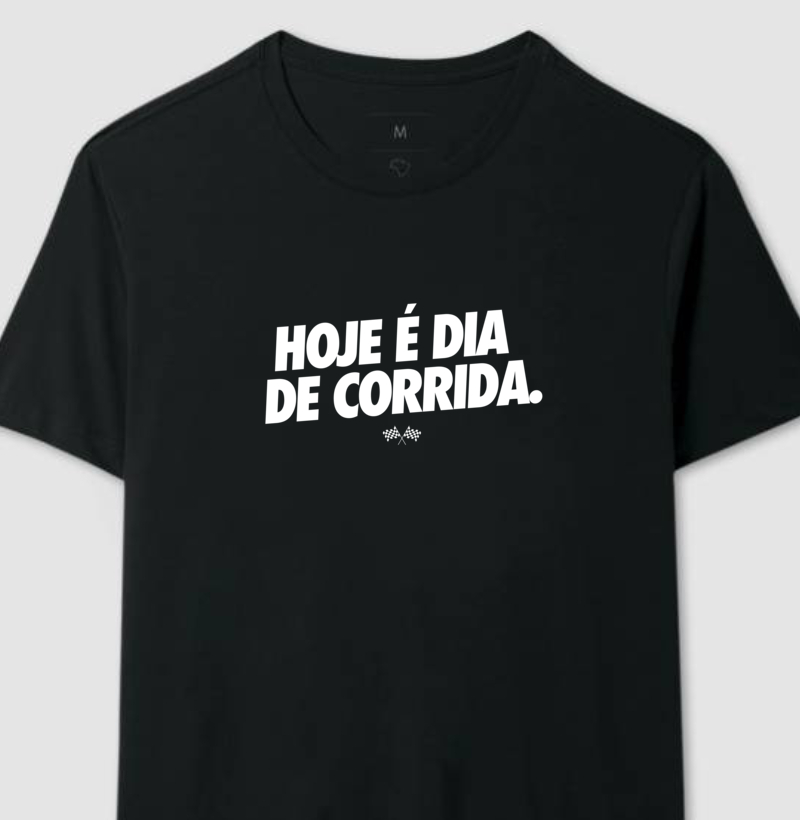 Hoje é dia de corrida