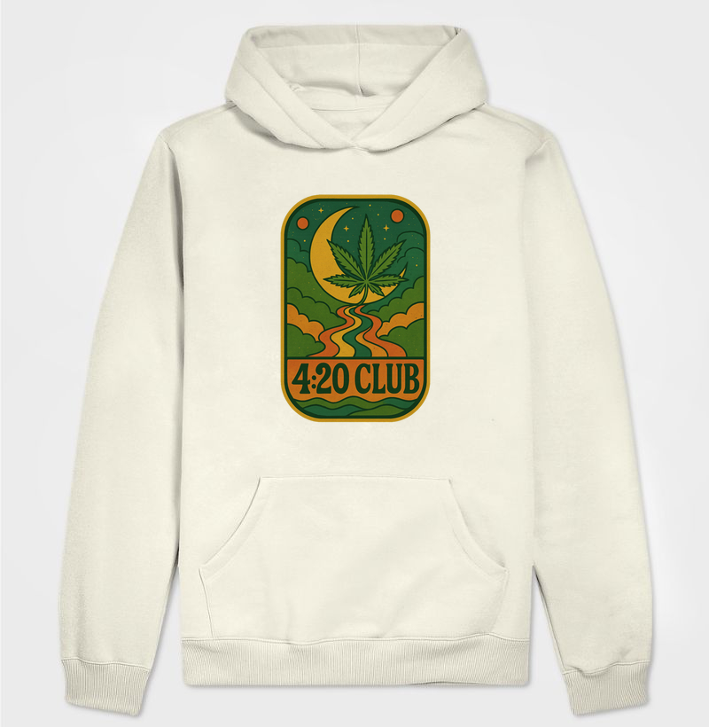 Hoodie moletom - 4:20 Club River