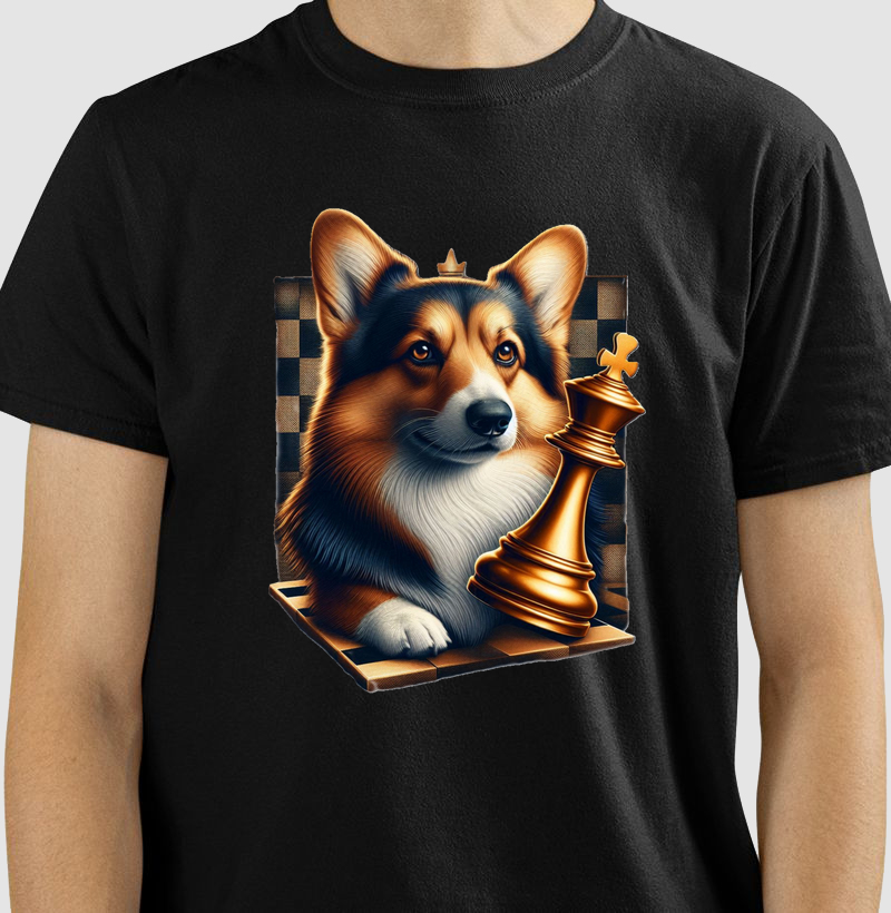 Corgi do xadrez