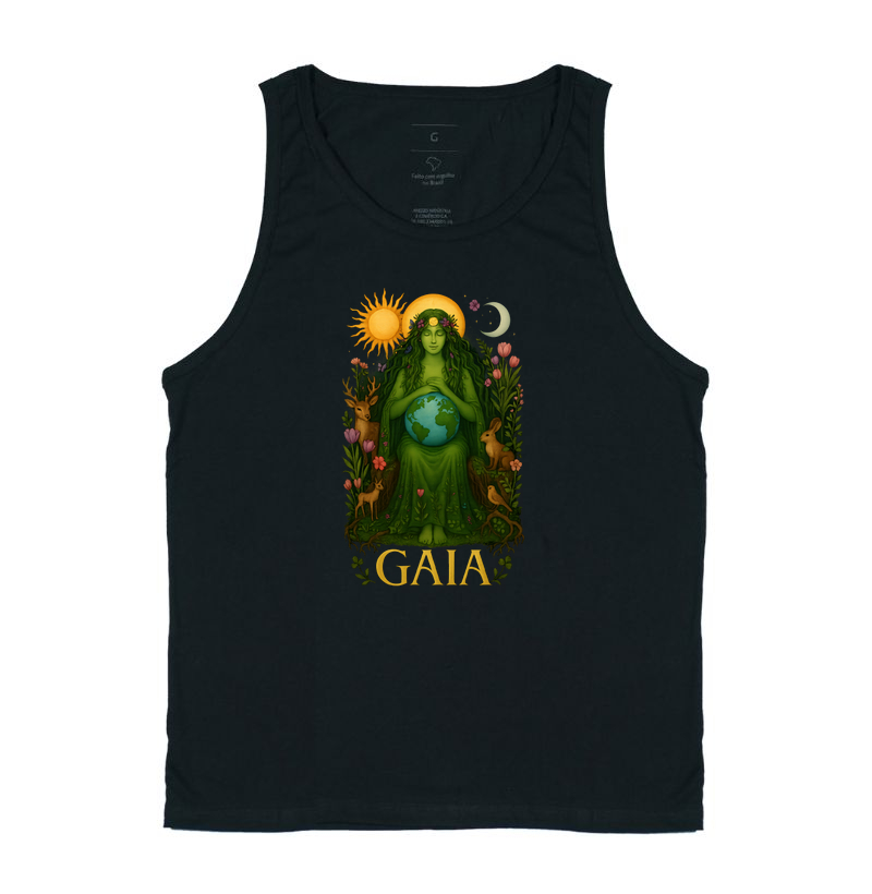 Camiseta Deusas - Gaia, Mãe Terra
