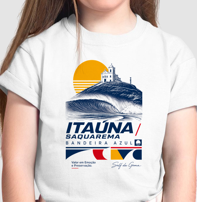 ITAÚNA AZUL - Camiseta Infantil