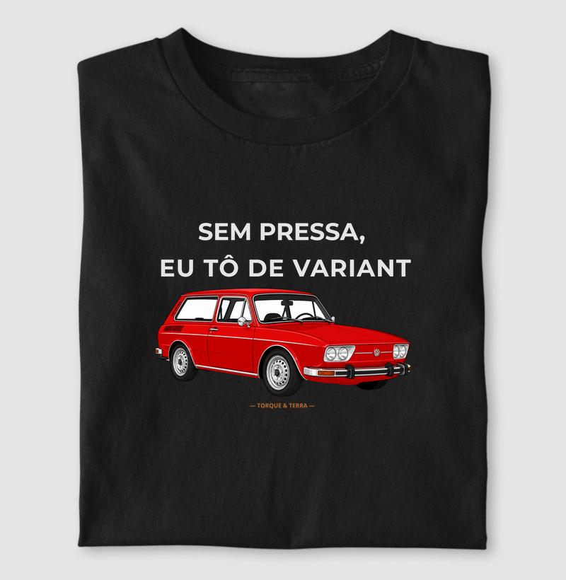 Sem pressa, eu tô de Variant - vermelha