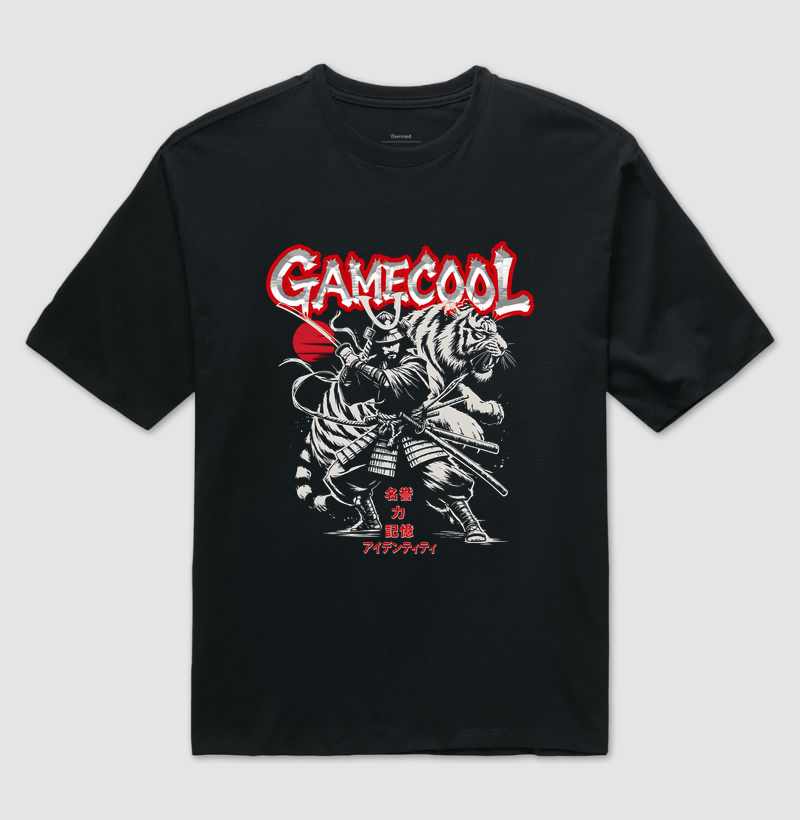 GAMECOOL ORIGINALS - Samurai - Camiseta Oversized
