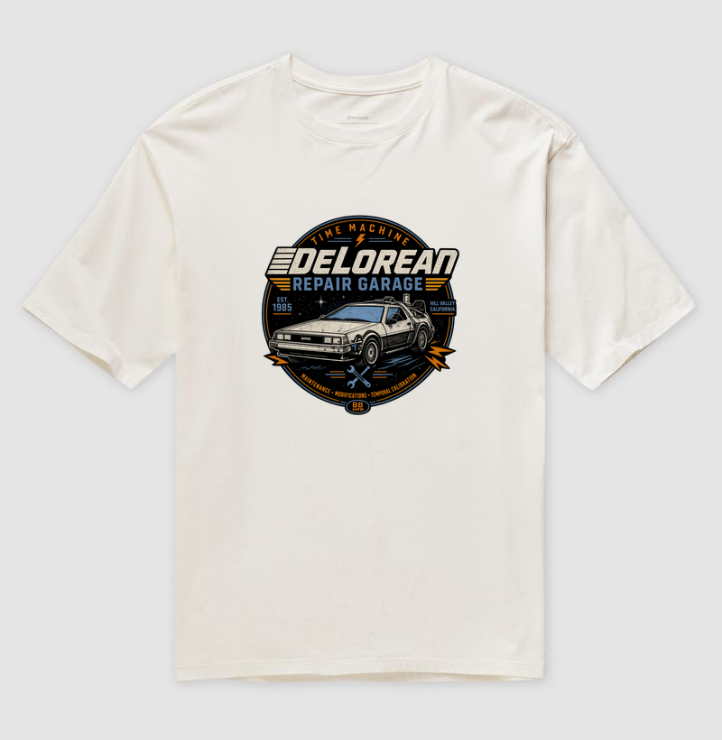 DeLorean Repair Garage